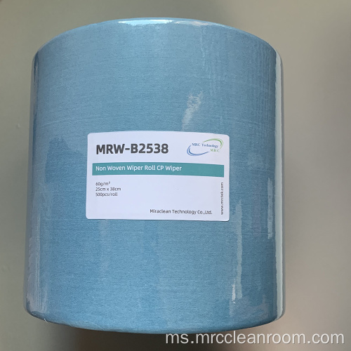 MRW-B2538 25*38cm Bule Nonwoven Roll CP Wiper